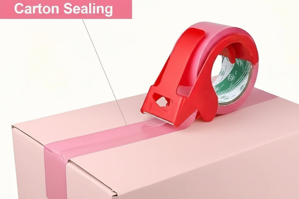 Pink Roll Of Packing Tape