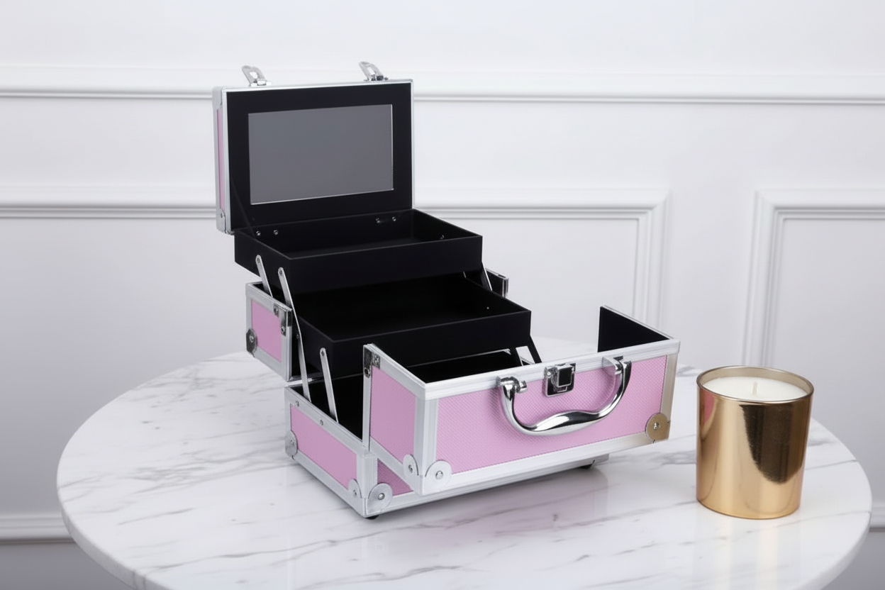 Baby Pink Makeup Box