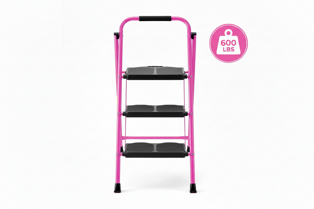 Heavy Duty Three Step Ladder