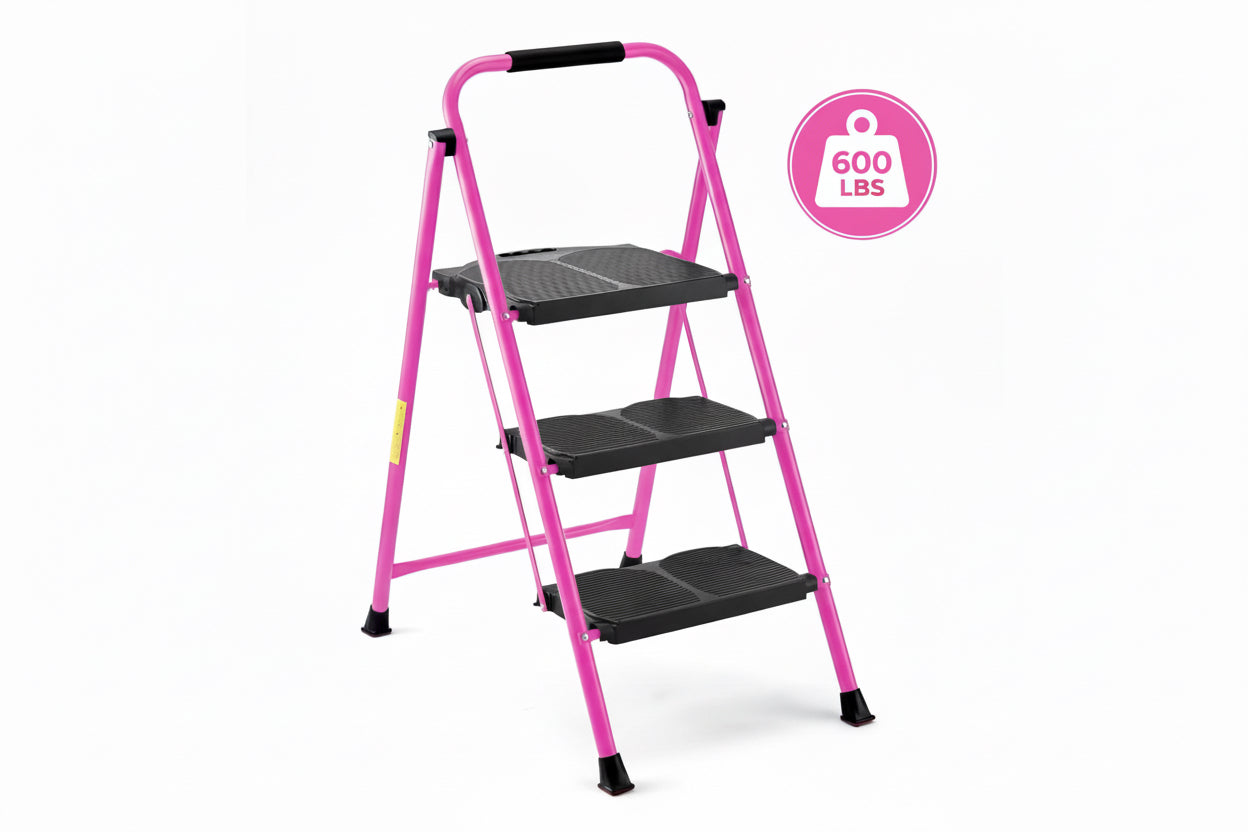 Heavy Duty Three Step Ladder