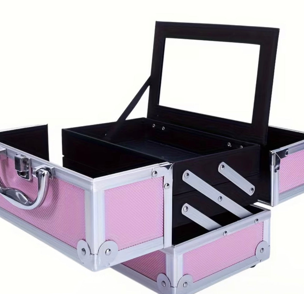 Baby Pink Makeup Box