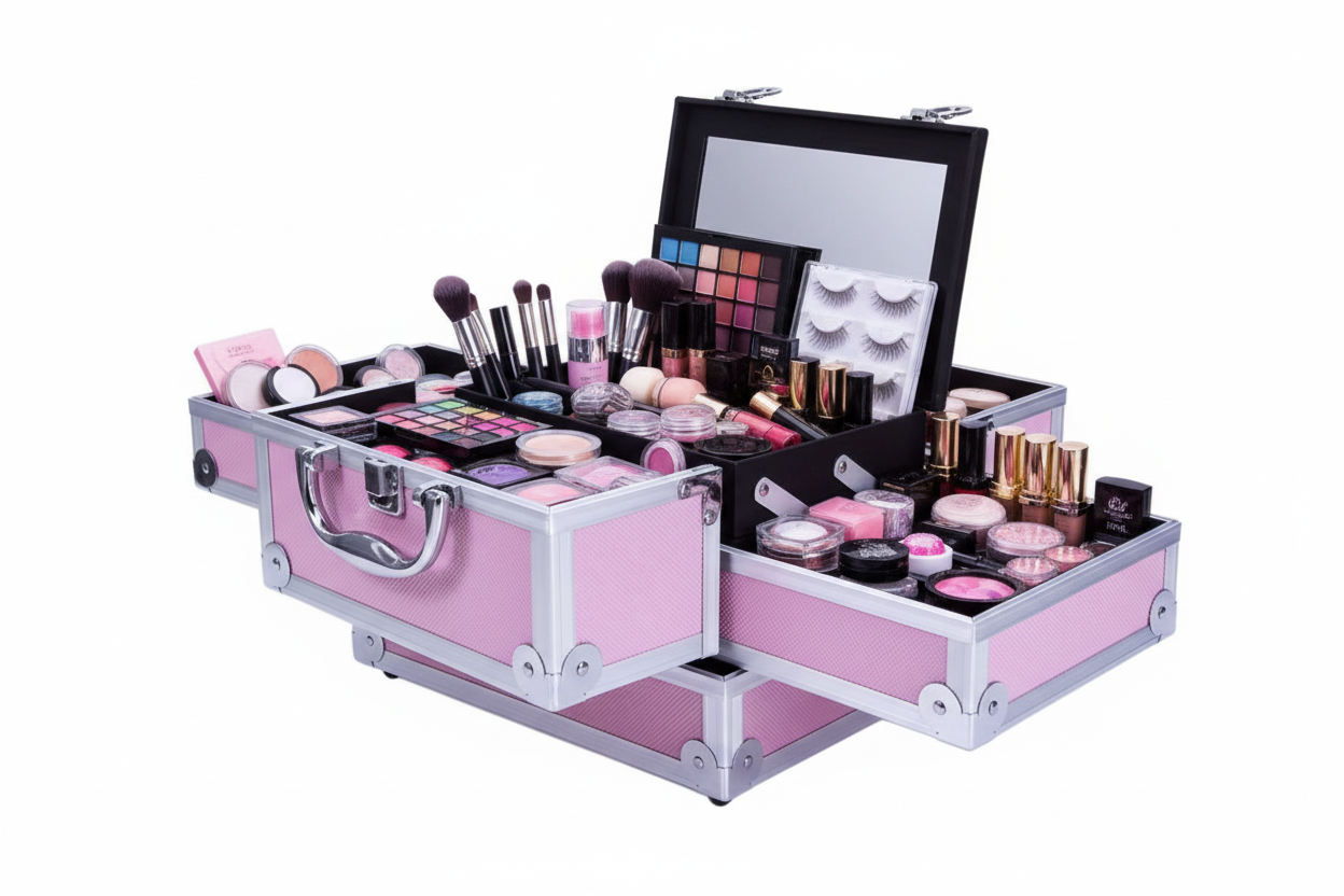 Baby Pink Makeup Box